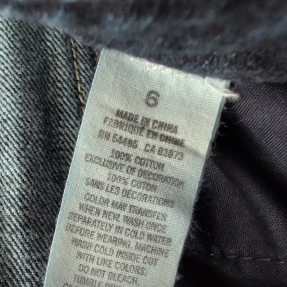 American Eagle Dark Blue Jean Shorts - Picture 4 of 4